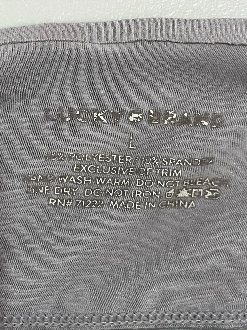 Lucky Brand lightweight bralette
